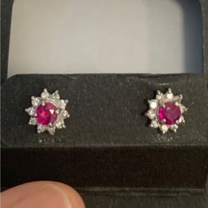 Diamond earrings